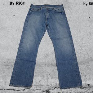 Polo Ralph Lauren Classic 867 Straight Leg Men's Jeans Size 36x32 Blue Denim Zip